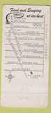 Matchbook Cover - Caruso's Morton Grove IL WEAR 30 Strike