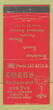 Matchbook Cover - Lord's Restaurant Wheeling IL WORN 30 Strike
