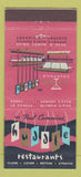 Matchbook Cover - Huddle Restaurants Covina Santa Monica CA 30 Stick