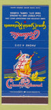 Matchbook Cover - Columbia Spanish Restaurant Tampa FL 30 Strike