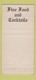 Matchbook Cover - Ye King's Inn Chicago IL WEAR 30 Strike