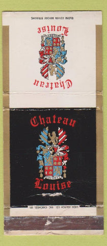 Matchbook Cover - Chateau Louise Dundee IL WEAR 30 Strike
