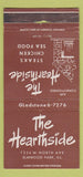 Matchbook Cover - The Hearthside Elmwood Park IL WEAR 30 Strike