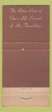 Matchbook Cover - The Hearthside Elmwood Park IL WEAR 30 Strike