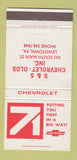 Matchbook Cover - 1971 Chevrolet Lewistown PA Oldsmobile 30 Strike
