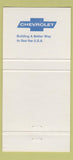 Matchbook Cover - Needham Chevrolet Latrobe PA 30 Strike