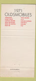 Matchbook Cover - 1971 Oldsmobile Wagner Chevrolet Martinsburg WV 30 Strike