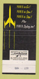 Matchbook Cover - Oldsmobile Rocket Kaiser Bros Los Angeles CA 30 Strike