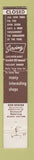 Matchbook Cover - Honey Bear Farm Genoa City WI 10 Strike