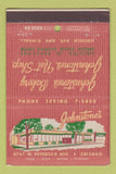 Matchbook Cover - Johnstone's Chicago IL  40 Stick