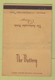 Matchbook Cover - Ambassador Hotel Chicago IL The Buttery WEAR 40 Strike