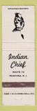 Matchbook Cover - Indian Cafe Medford NJ WEAR