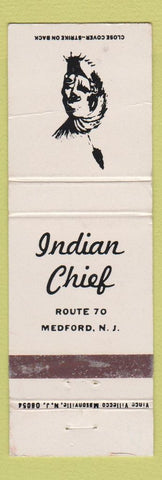Matchbook Cover - Indian Cafe Medford NJ WEAR