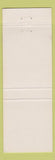 Matchbook Cover - Dick's Engine Machine Service Ellinwood KS