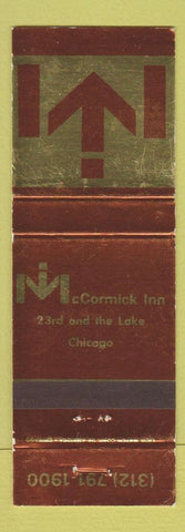 Matchbook Cover - McCormick Inn Chicago IL WEAR