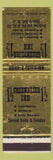 Matchbook Cover - Greenbrier Inn Cherry Hill NJ WORN