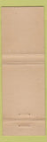Matchbook Cover - Yellowstone Park Bear Geyser CREASE