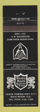 Matchbook Cover - Streb's South Restaurant Boca Raton FL WORN