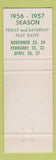 Matchbook Cover - Chatham Community Players 1956-57 MA?