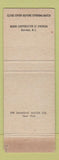 Matchbook Cover - RCA Jim Quinn Imprint WORN