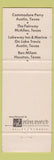 Matchbook Cover - Gulfmont Hotels Austin McAllen Houston TX