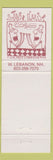 Matchbook Cover - Jesse's Hanover NH Molly's Balloon West Lebanon
