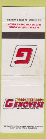 Matchbook Cover - Genovese Drug WORN