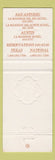 Matchbook Cover - LA Mansion Hotels San Antonio Austin TX