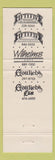 Matchbook Cover - Wilhelms Cafe Dublin OH