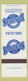 Matchbook Cover - Interurban Grill Baxter's Tulsa OK