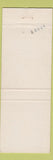 Matchbook Cover - Tracy's Motel Restaurant Wheeling WV