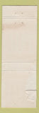 Matchbook Cover - Sportsman's Norco LA WEAR