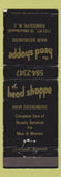 Matchbook Cover - Head Shoppe Hair Salon Randolph NJ WEAR