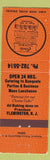 Matchbook Cover - Circle Diner Restaurant Flemington NJ