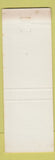 Matchbook Cover - Melvin Garrett Cabinet Construction Russell KS