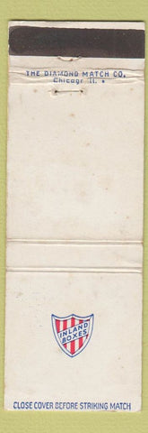 Matchbook Cover - Inland Boxes Macon GA Detroit MI Canton Dayton OH WEAR