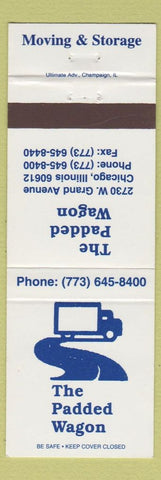 Matchbook Cover - Padded Wagon Chicago IL Moving Storage