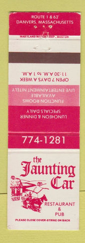 Matchbook Cover - Jaunting Car Restaurant Danvers MA WEAR