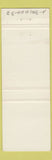 Matchbook Cover - Cafe Central Salt Lake City UT WEAR
