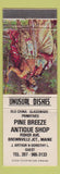 Matchbook Cover - Pine Breeze Antique Shop Brownville Junction ME Indian
