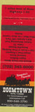 Matchbook Cover - Boomtown Hotel Casino Reno NV #1