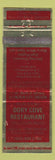 Matchbook Cover - Dory Cove Restaurant Lincoln City OR WEAR