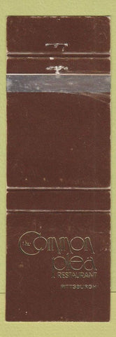 Matchbook Cover - Common Plea Restaurant Pittsburgh PA WORN