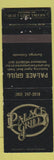Matchbook Cover - Palace Grill Durango Colorado WEAR