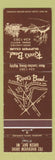 Matchbook Cover - River's Bend Supper Club Green Bay WI