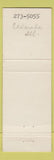 Matchbook Cover - Turner's Poodle Grooming dog Eldorado IL WEAR