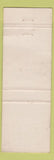 Matchbook Cover - Kan You Restaurant Chinese Hope BC