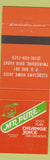 Matchbook Cover - Mr Pure Orange Juice Twinsburg OH WEAR Cleveland