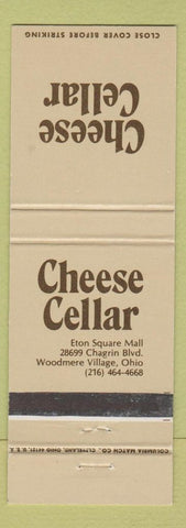 Matchbook Cover - Cheese Cellar Woodmere Village OH