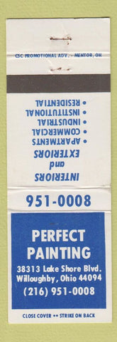 Matchbook Cover - Perfect Painting Wiloughby OH WEAR